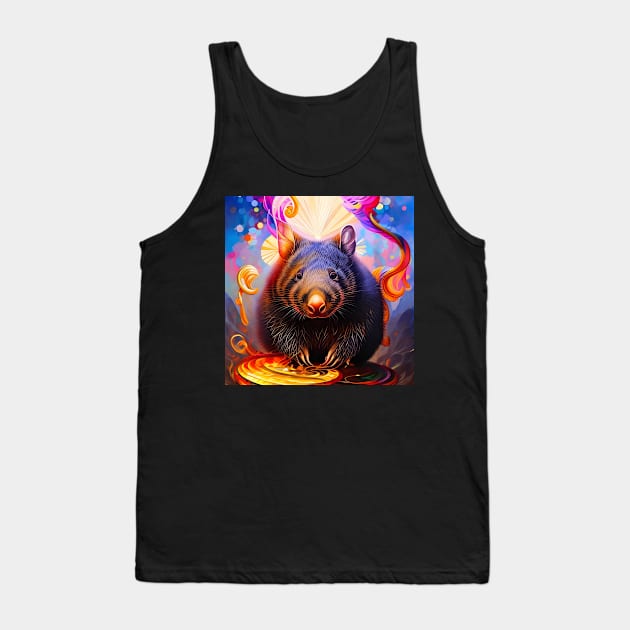 Cosmic Wombat 2 Tank Top by J7Simpson